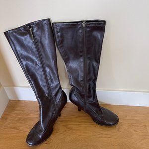 TRIBECA KENNETH COLE Brown calf boots